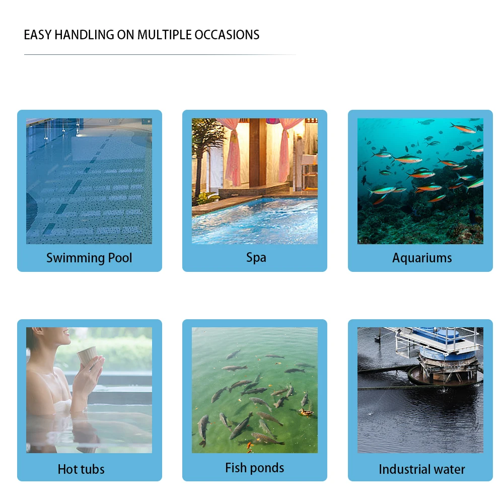 50/100pcs Water Test PH Strips Swimming Pool PH Test Paper Residual Chlorine Value Alkalinity Hardness Tester Pool Accessories view 5