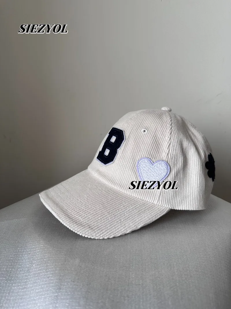 japanese-style-new-letter-flower-embroidered-caps-sweet-cool-girl-hat-women's-casual-baseball-cap-summer-sunscreen-hats