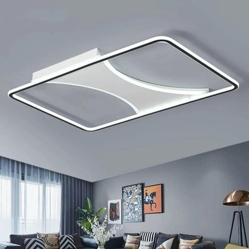 Plafonnier Led au design moderne rétro, luminaire de plafond, idéal pour un salon, une salle de bain, une chambre à coucher ou une cuisine