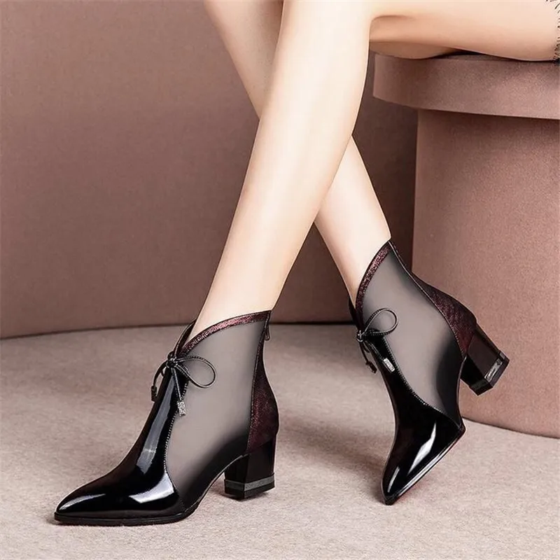 

2024 Women High Heels Summer Pointed Pumps Sandals Sexy High Heels Female Summer Shoes Breathable Female Pumps Mujer