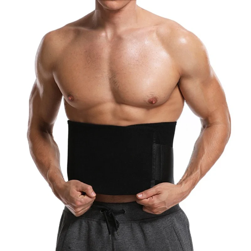 Männer Body Shaper Taille Cinch ers Trainer Bauch Kontrolle Kompression Neopren Schweiß wickel für Bauch Rücken Lendenwirbel stütze Shape wear
