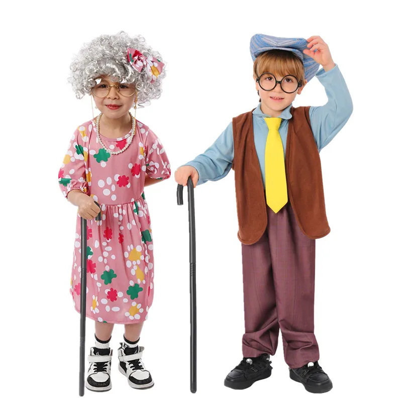 

Children's Stage Performance Costumes andpa andma loween Play Actres Outfits Traditional Chinese Ethnic Women's Clo...