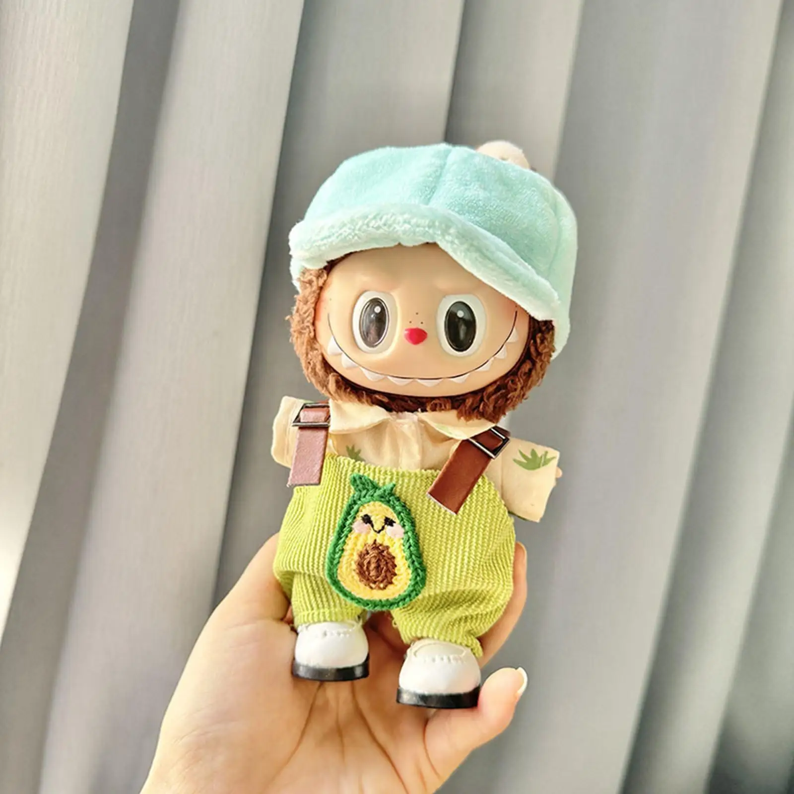 

15cm 17cm Plush Doll Clothes,Cartoon Plush Doll Accessories,Photo Props, Stuffed Plush Doll Dress up Costumes Fashion