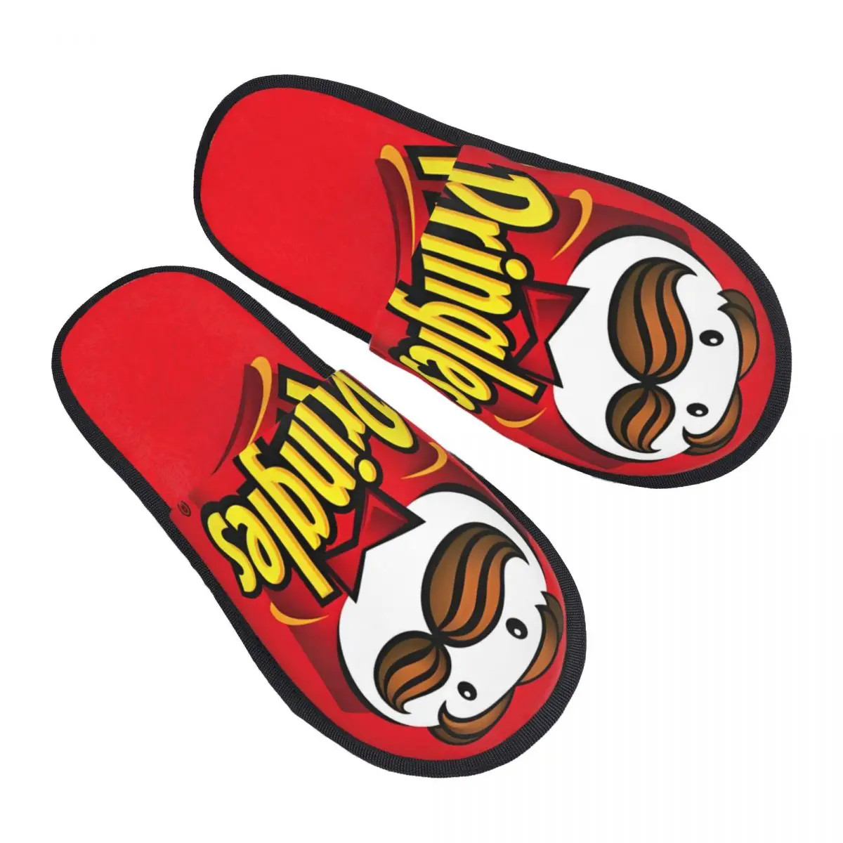 Pringles Chips Slippers Living Room Potato Snack Cozy Memory Foam Slippers Non Slip