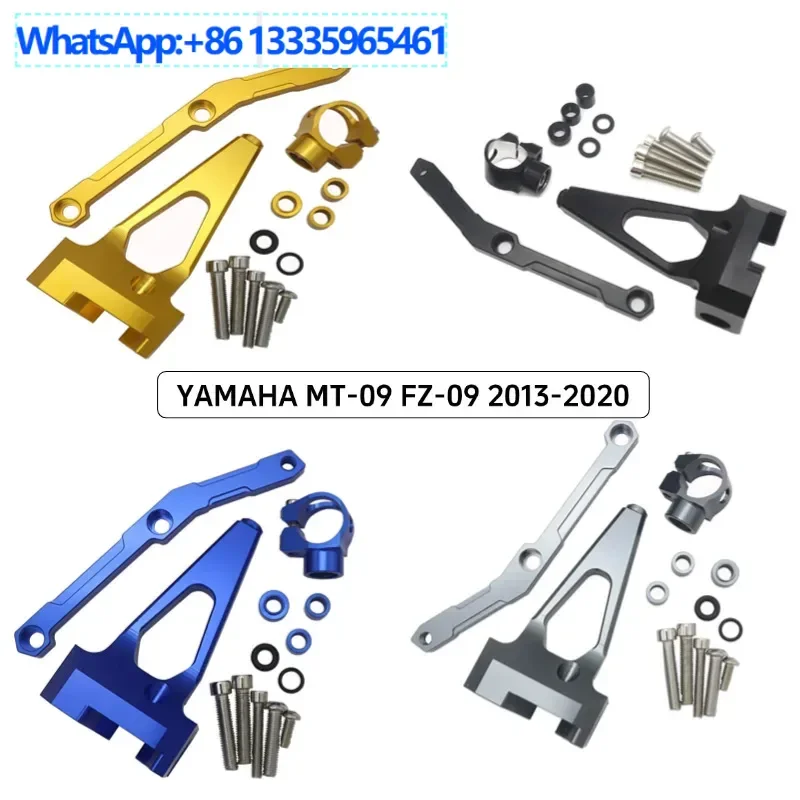 

MT-09 Motorcycle Parts Modified Steering Shock Absorber Stabilizer Damper Titanium Ruler