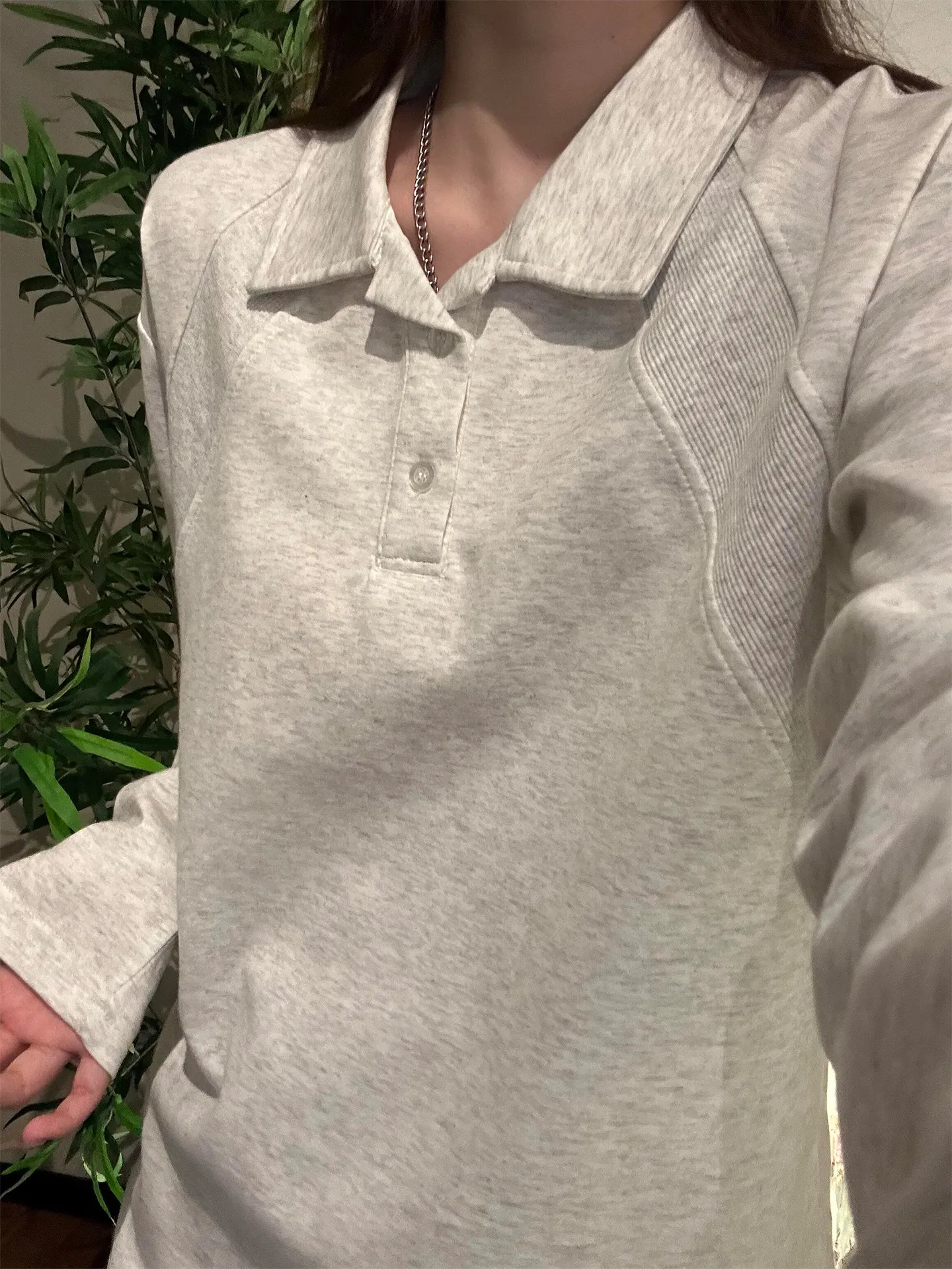 Men's  Shirt Long Sleeve Hoodie Collar Splice Design Loose Fit Fashion Urban Style Autumn Season  Color Button Closure