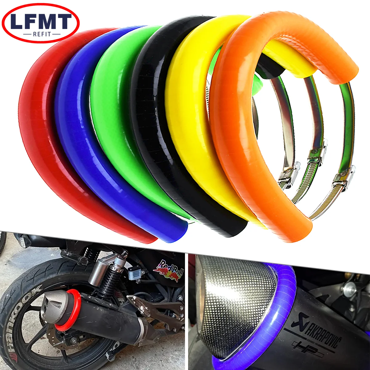 Motorcycle Exhaust Protector Heat Shield Anti-hot Cover For KTM EXC SX SXF EXC EXCF XC XCF XCW 125 150 250 300 350 450 500 530