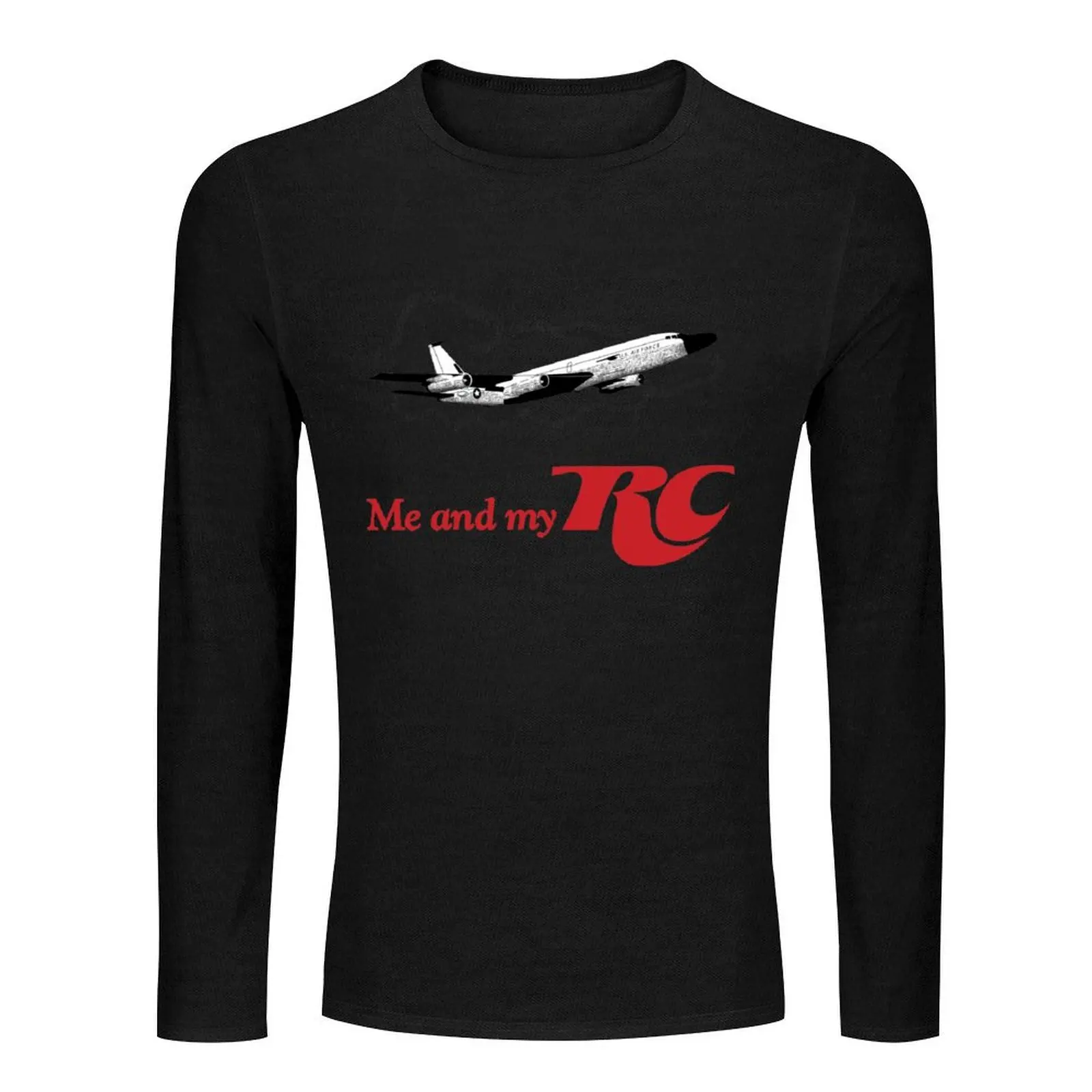 Retro RC-135 Long T-Shirt hippie clothes custom t shirt T-shirts for men cotton