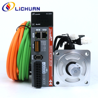 Lichuan 1KW 4Nm EtherCAT AC Servo Motor Driver Kit 220V 20A Servomotor For CNC Printer Laser Engraving Machine