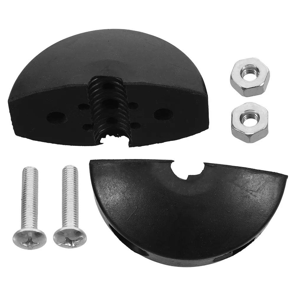 1 Set Solid Rubber Stopper For Auto Retractable Hose Reel Shock-Proof Bumper High-Efficiency Limiting Function Stopper