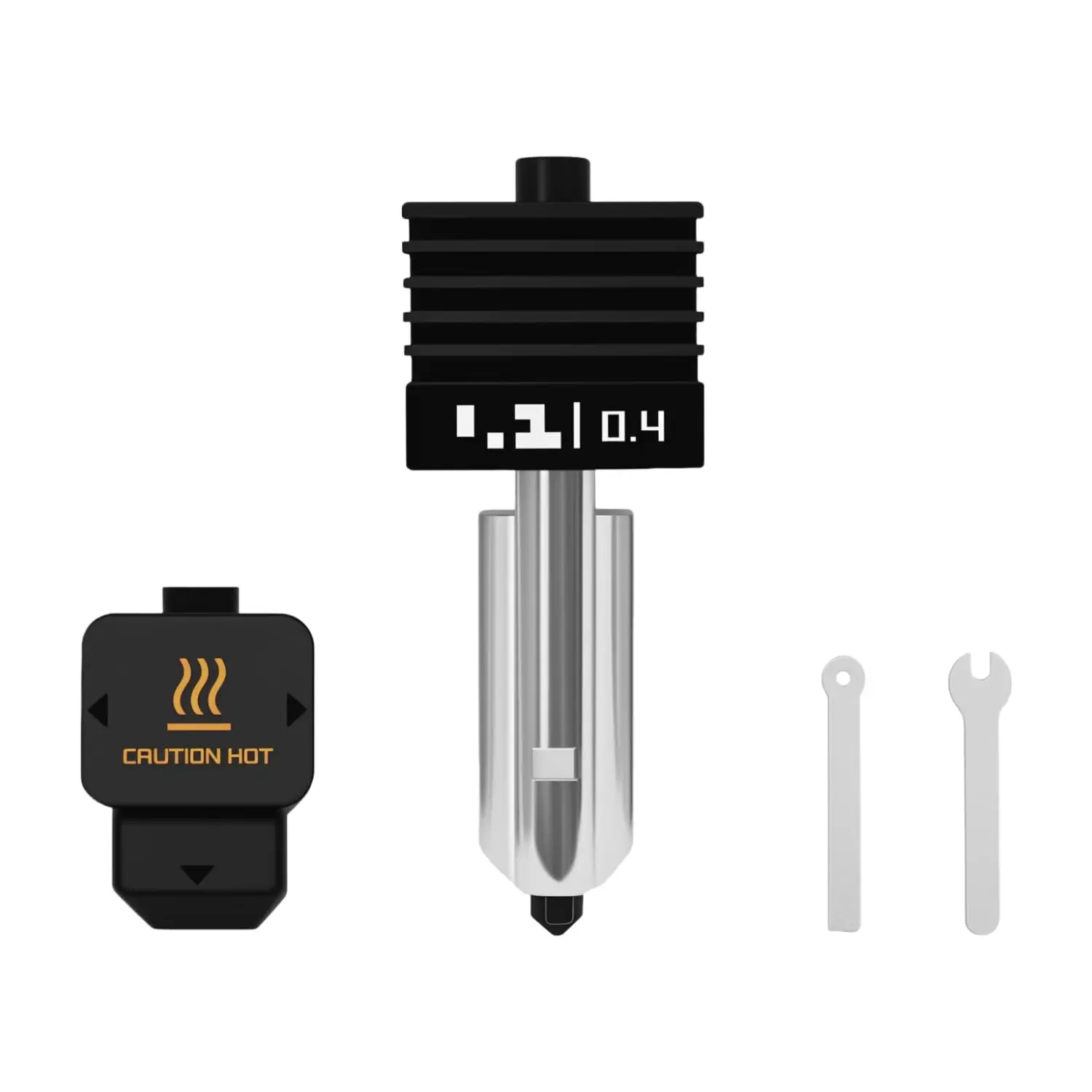 0,2/0,4/0,6/0,8mm Hotend aus gehärtetem Stahl für Bambu Lab H2D Extruder Druckkopf Düse Quick Swap Hot End für Bambulab H2D/A1/A1mi – Detail 8