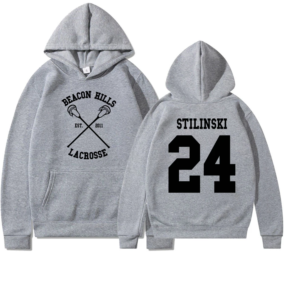 Teen Wolf Hoodies STILINSKI 24 LAHEY 14 MCCALL 11 Fashion Print Streetwear Men Women Sports Sweatshirts Hoodie Harajuku Clothing