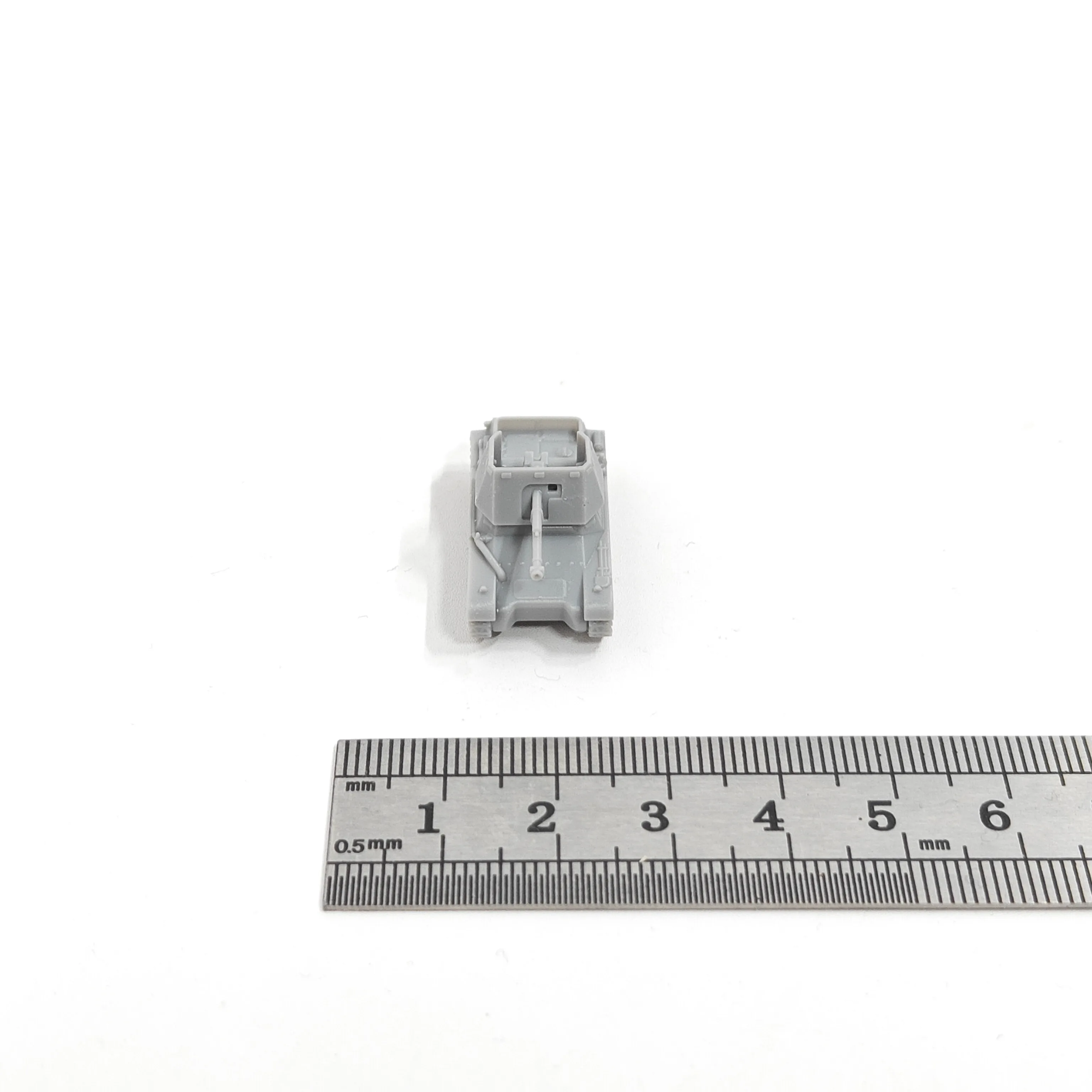 WWII German SdKfz 101 Panzer I Tank Destroyer,3D Printed,1/144 Scale Model,Resin,Paintable view 4