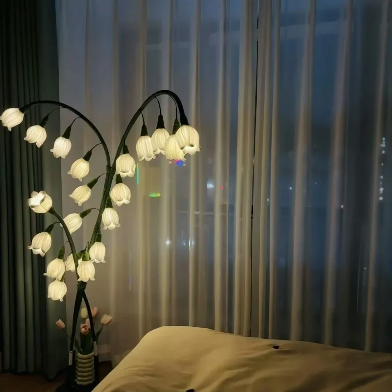 Lily of the valley floor lamp, full set of material packs