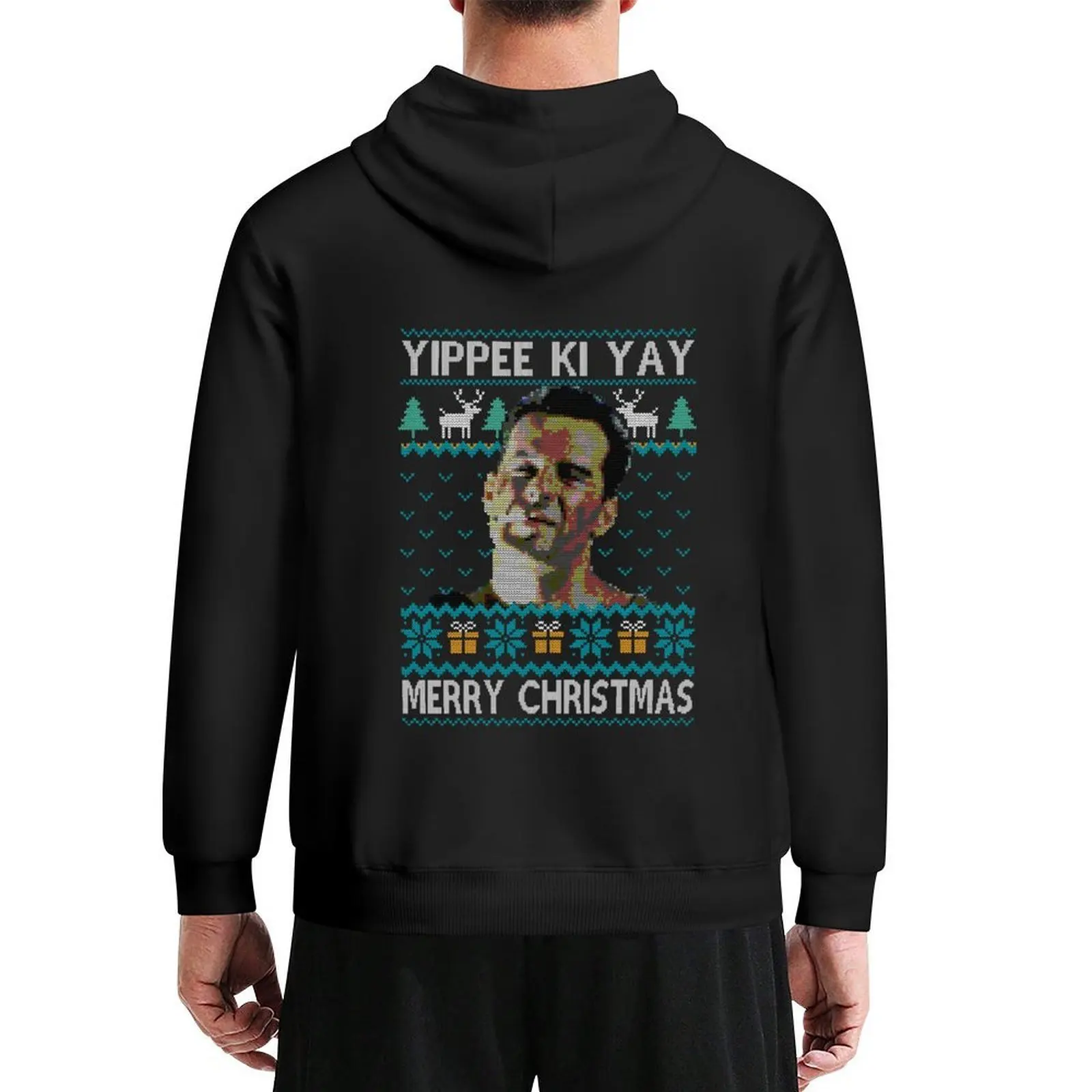 

YIIPPEE KI CHRISTMAS Hoodie autumn jacket men blouse aesthetic clothing korean style clothes tracksuit