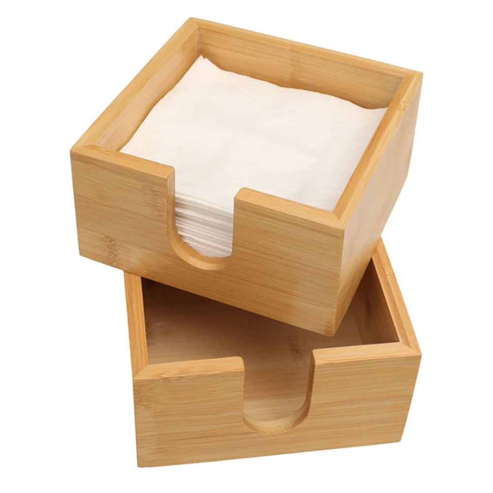 Tissue Box Holder Napkins for Disposable Wipes Dispenser Flat Storage Handkerchief Dinner Servilletas Home Accessory Paper