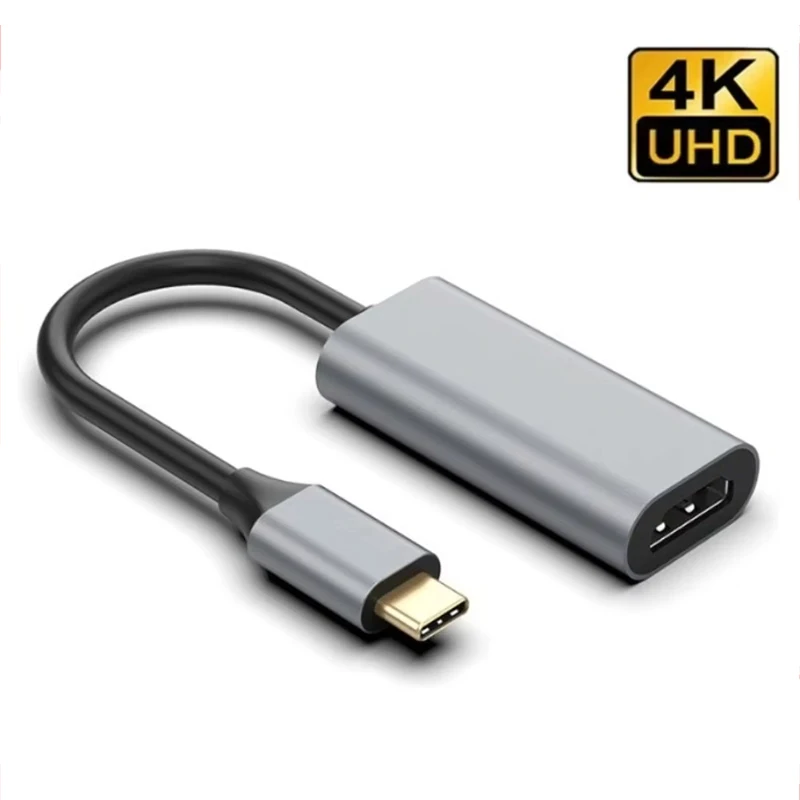 HDMI-kompatibler Konverter Typ C zu HDTV-Adapter USB 3.1 Stecker auf Buchse Kabeladapter für MacBook Pro Air iPad Pro iPhone Huawei