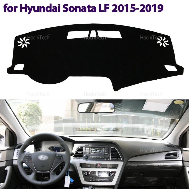 For Hyundai Sonata LF 2015 2016 2017 2018 2019 Dashboard Cover Dash Board Mat Carpet Pad Shade Cape Blanket Car Accessories