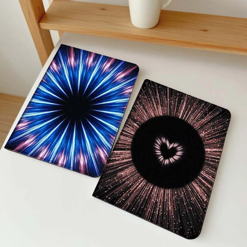 

Black Heart Sparkling Light For Samsung Galaxy Tab A7 A A8 A9 A11 S6 S11 10.1 10.4 10.5 Inch Lite PLus Soft Tablet Case Gift