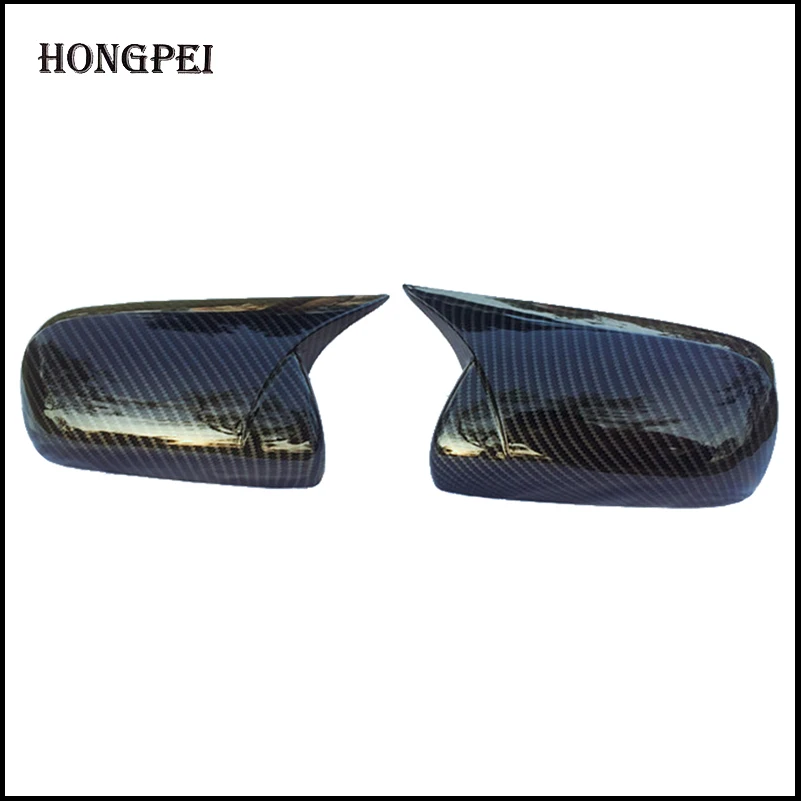 FOR Toyota Mark X X120 2004-2009 SIDE DOOR WING REARVIEW MIRROR COVER STICKER TRIM Car-styling Auto Accessories