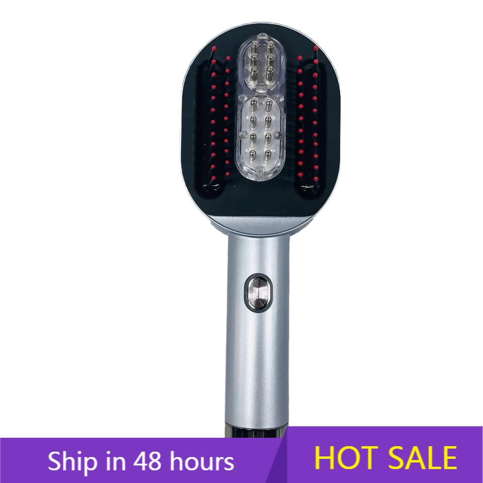 

YTYIN Portable Waterproof Rechargeable Hair Oil Applicator Scalp Massager Scalp Brush Comb Hair Treatment For Hair Growth