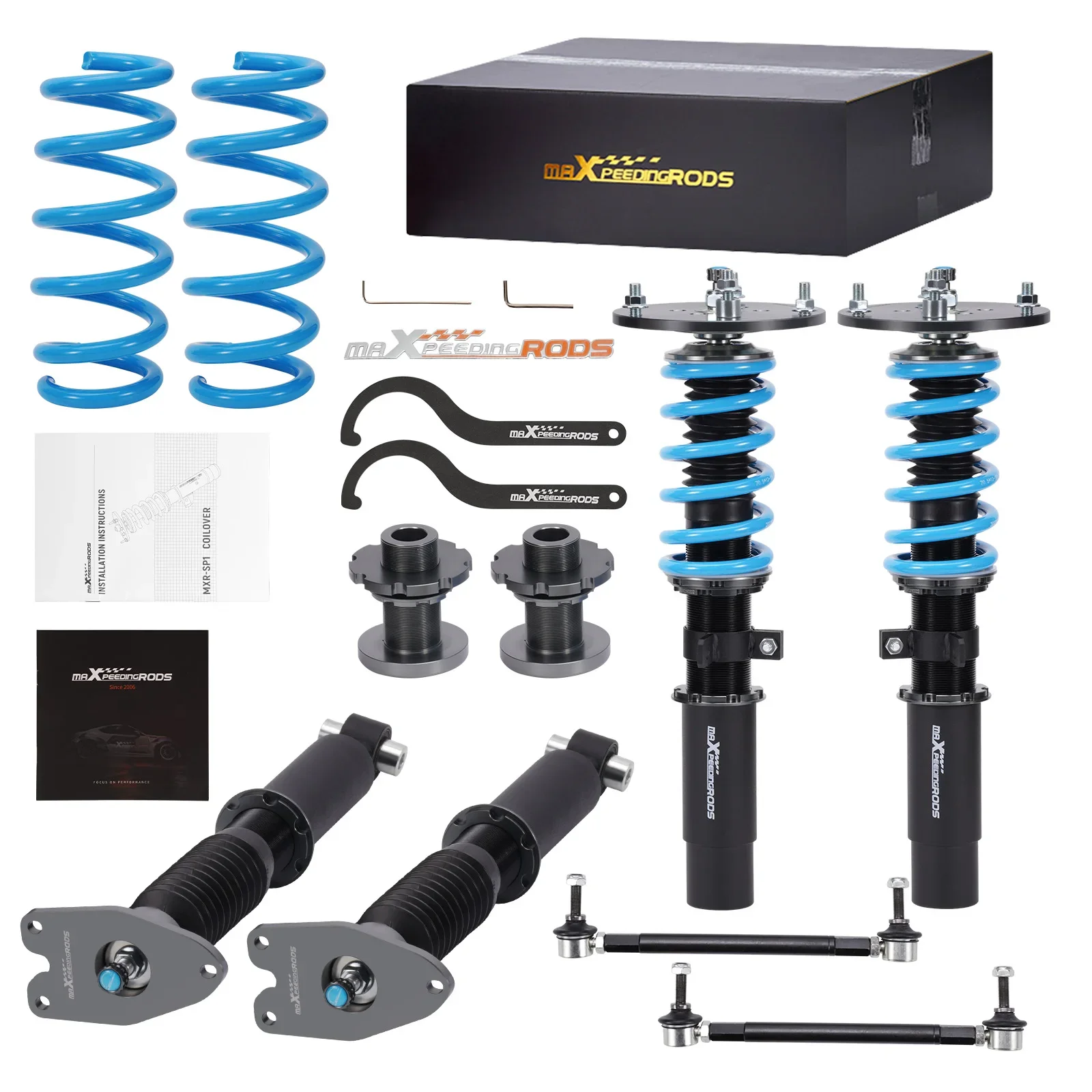 maXpeedingrods Shock Absorber Coilovers Suspension Kit For BMW F20 F21 F22 F30 F32 2012-2019