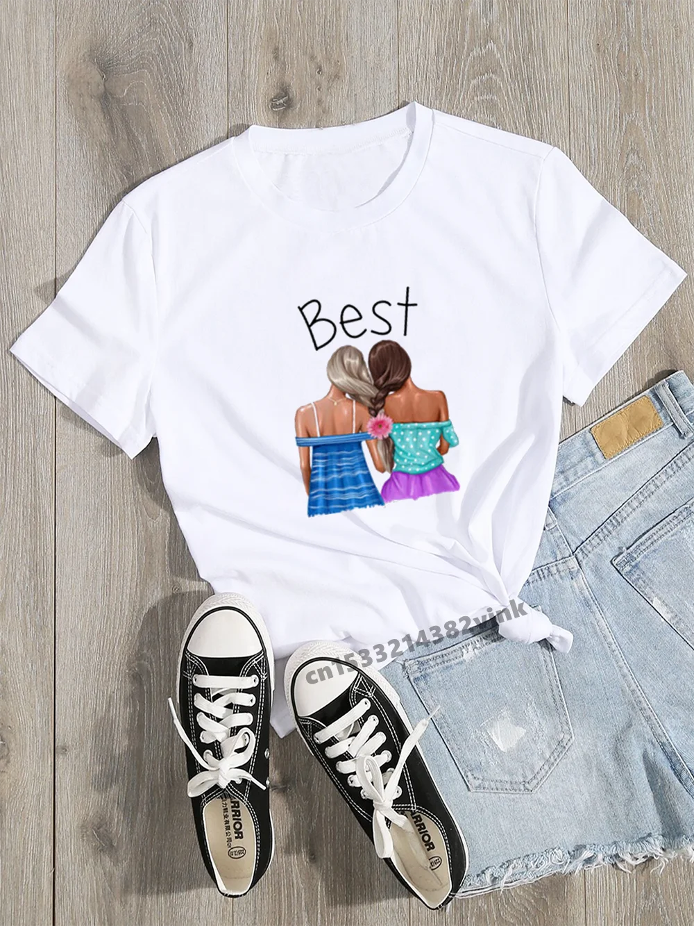 

Kawaii Bestie Best Friends Print BFF Long Distance Going Away College gift any STATE or COUNTRY Tank Top Sizes Texas Florida