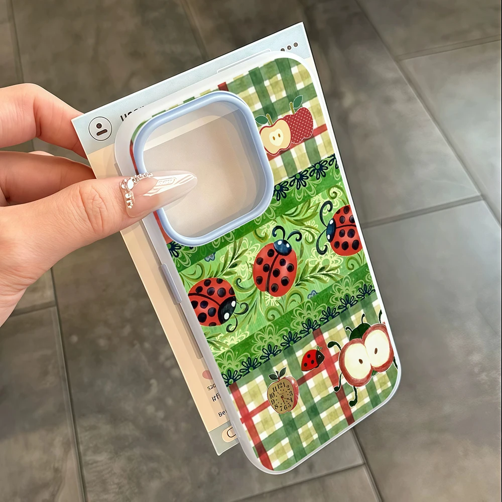 Für Xiaomi Redmi Note 14 13 12 11 10 Pro Plus 4G 5G Redmi 14C 13C 15C Country Green Plaid Print Handyhülle Silikon TPU Cover – Detail 6