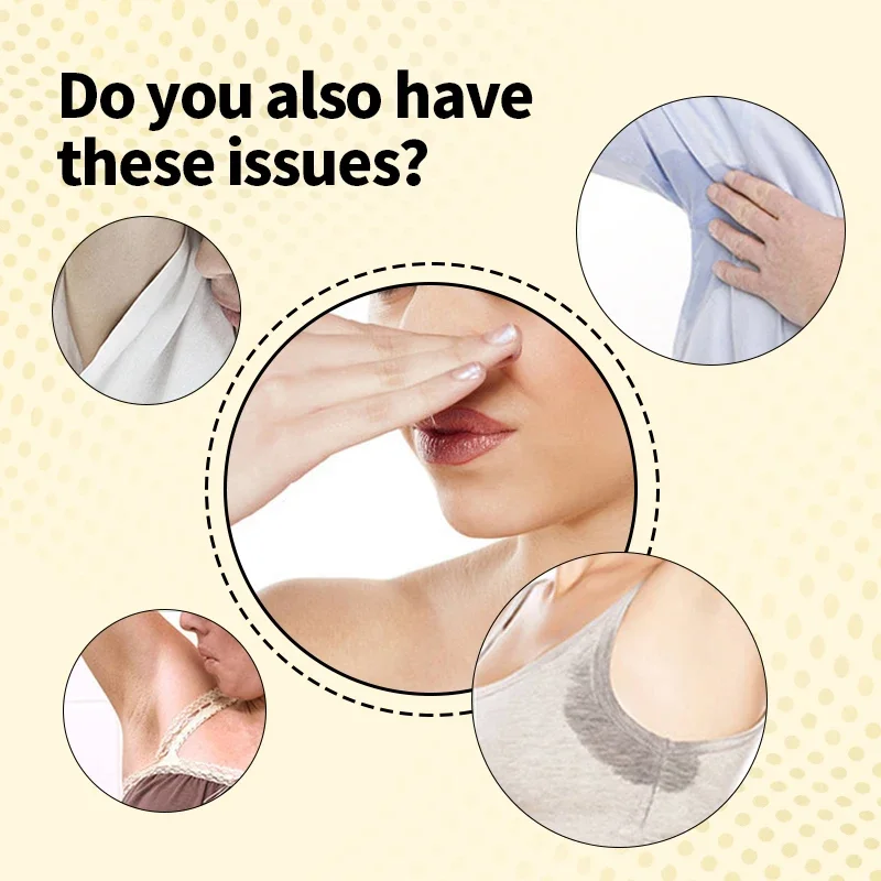 Underarm Sweat Pads Armpit Anti Perspiration Patch Underarm Absorbent Sweat Deodorants Disposable Sticker for Men and Women