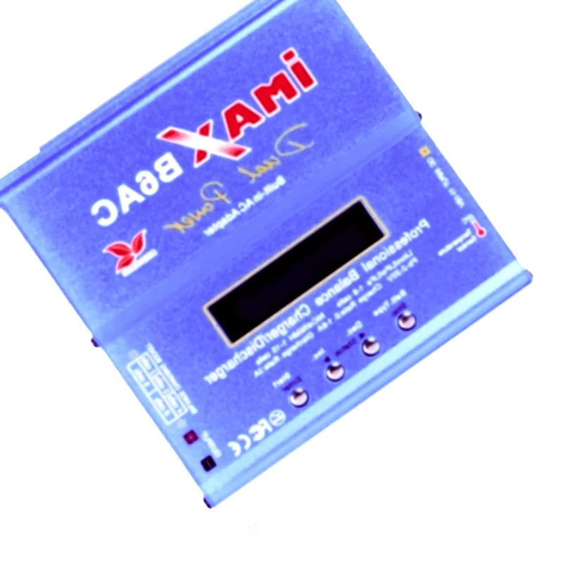 

Imax B6 AC RC Зарядное устройство 80 Вт B6AC 6A Баланс Цифровой ЖК-экран Литий-ионный LiFe Nimh Nicd PB Lipo Разрядник аккумулятора
