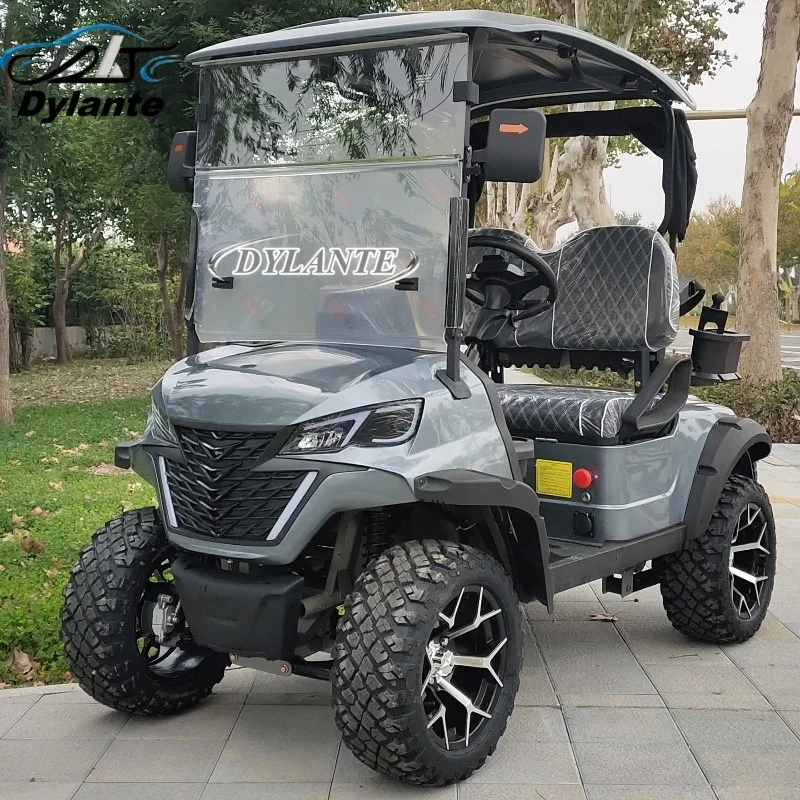 6-Seater Electric Golf Cart Wholesale Luxury Zero Emission, More Environmentally Friendly golf carts accept customization