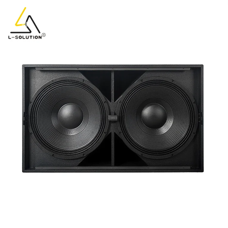 9007 Double 21 Inch Active Neodymium Pro Sound System 7200w Bass Loudspeaker HDL30 Audio Dj Subwoofer Speaker In Concert