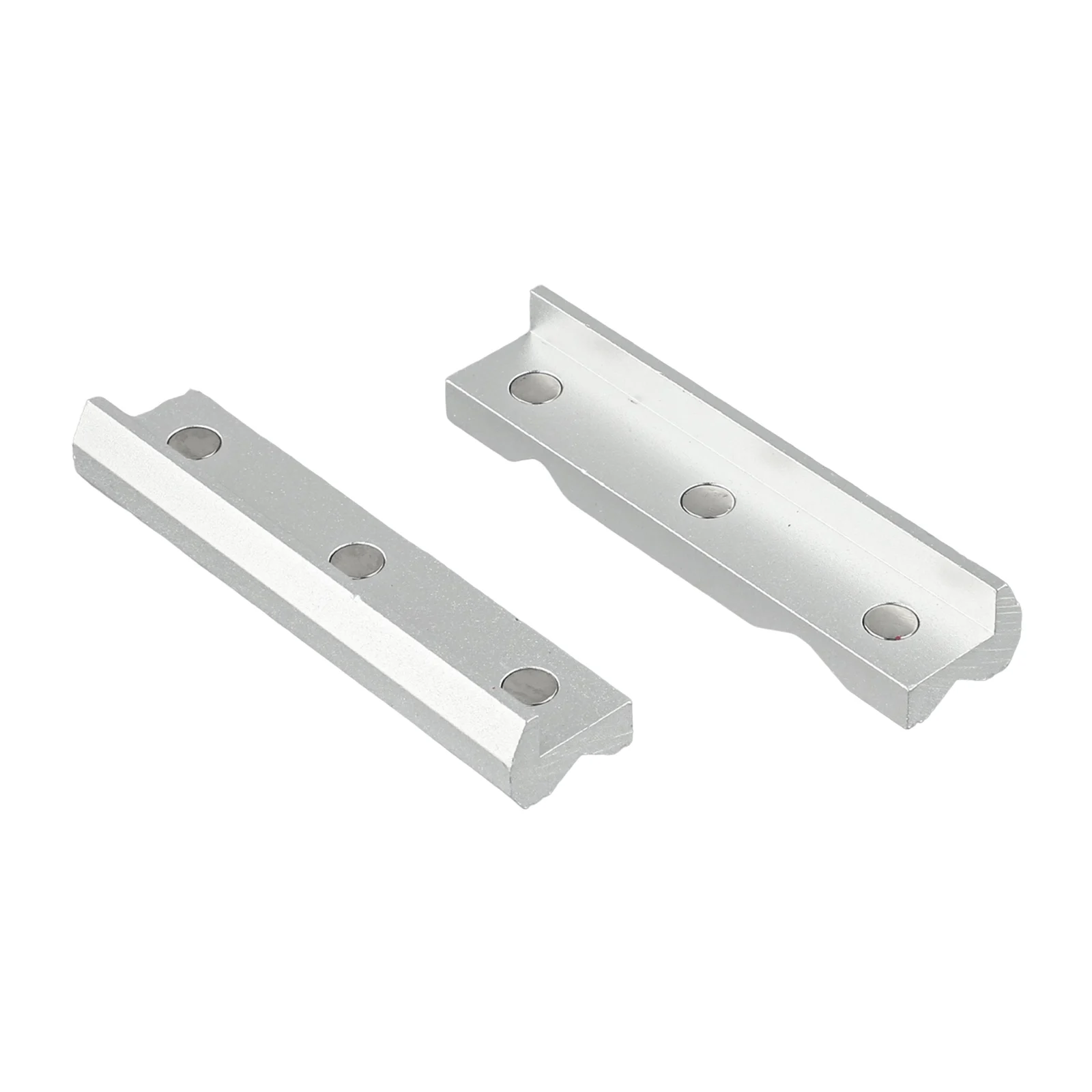 Aluminum Alloy V Clip for CNC Milling Steel Vise with Enhanced Magnetic Grip and Special Pipe Clamping Function