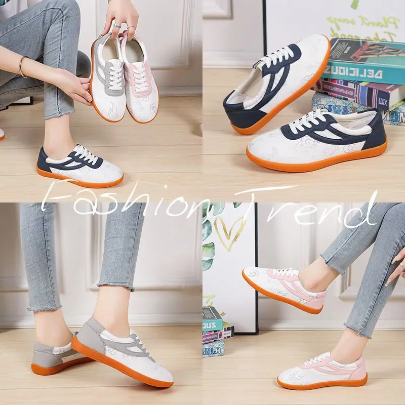 2025 New Breathable Wushu Shoes Tai Chi Wushu Shoes, Rubber Sole, Kung Fu Shoes, Summer - Image 2