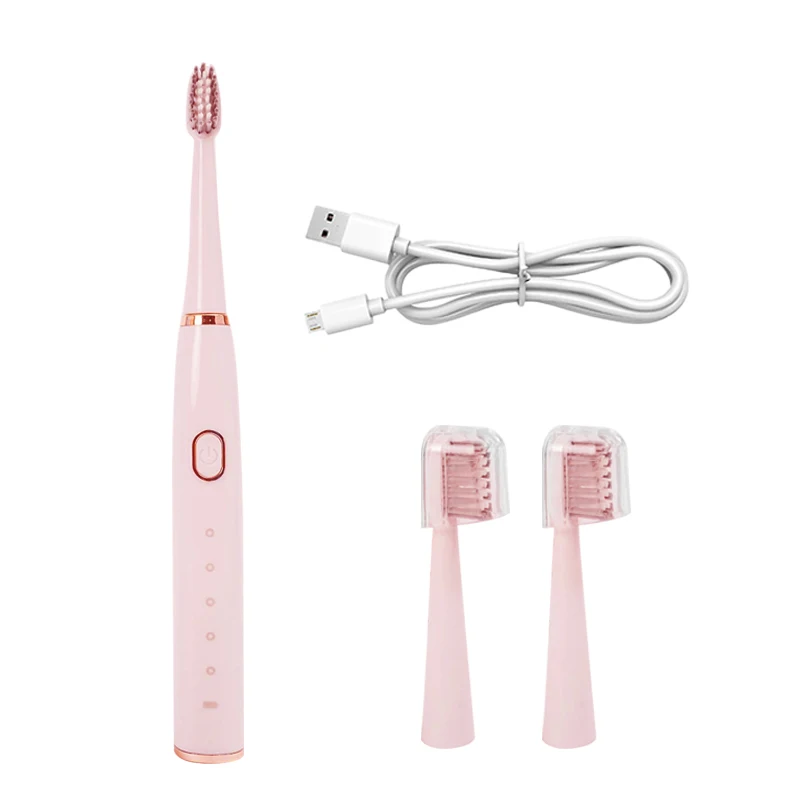 Rechargeable Electric Toothbrush for Adults Gentle Vibration 5 Gear Mode High Density Soft Bristles Fast Charging image 6