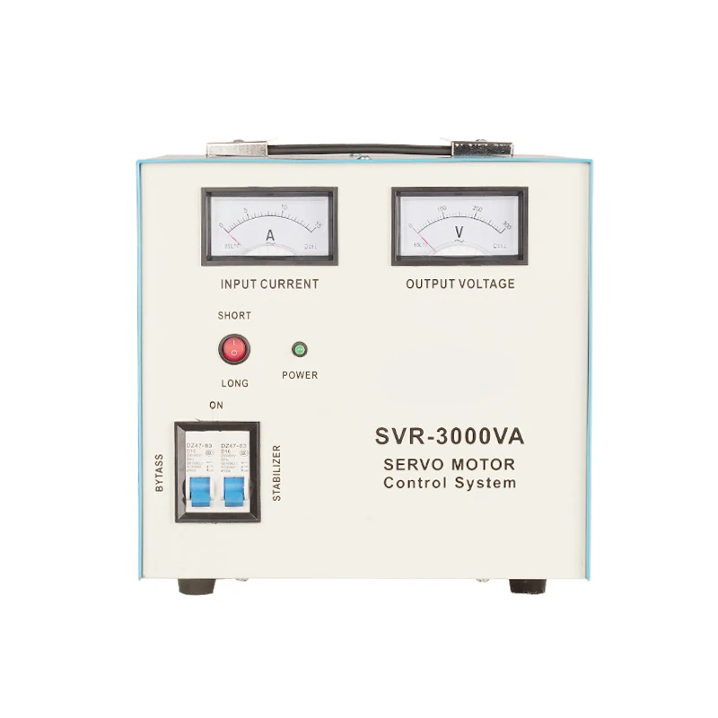 Afbeelding 6: Hoge Kwaliteit 220V Servomotor SVR-3000VA Eenfase Spanningsstabilisator Ijs Machine Avr