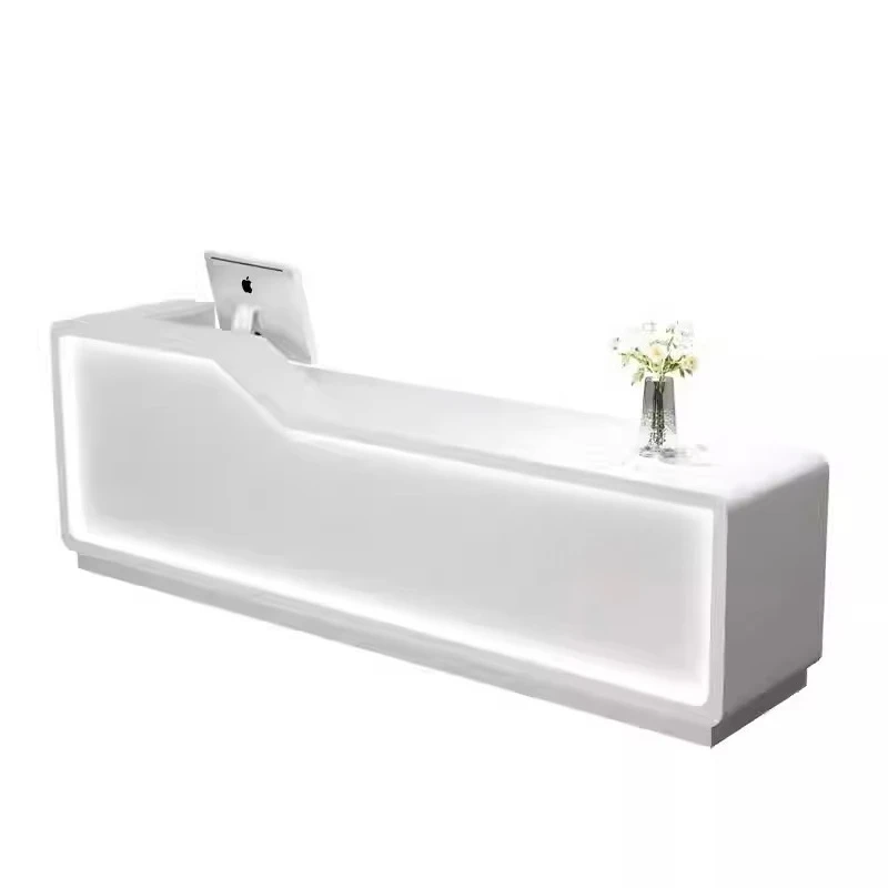 az-Bar Counter and Cash Register Minimalist Modern Beauty Salon Training Institution Clothing Company Reception Desk@