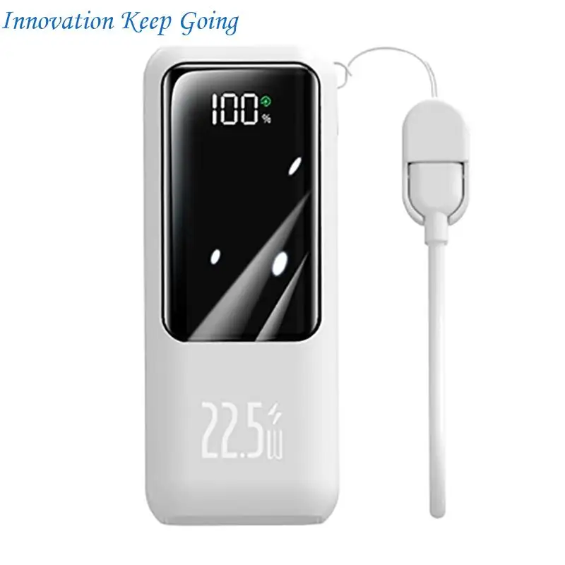 E65C 10000mAh Power Pack Fast Chargers 22.5W High Speed Charging Device High Speed Charging Device for OS System & Devices
