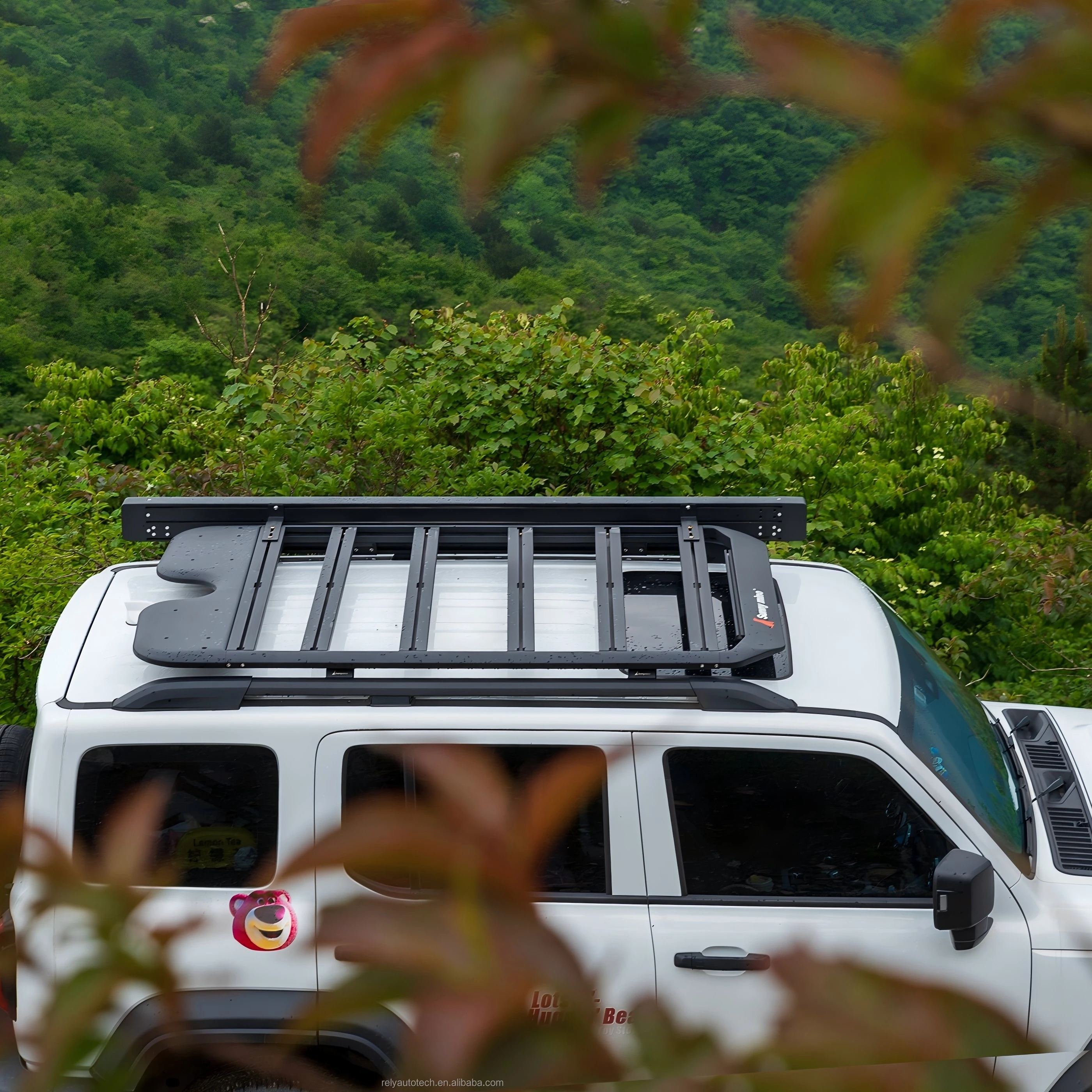 

New Aluminum Alloy Roof Rack Multifunctional Expansion Platform Crossbar Special Car Luggage Rack For SUVs ORV