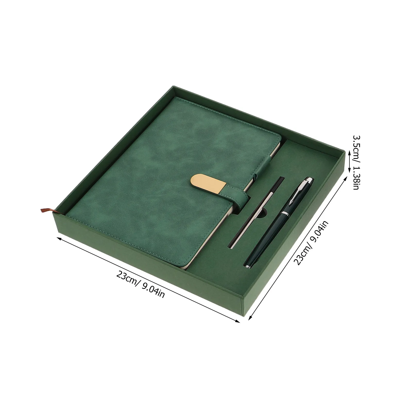A5 Business Notebook with Pen Set in Gift Box Elegant Minimalist Design for Office Meetings Note Taking Journaling Travel Diary
