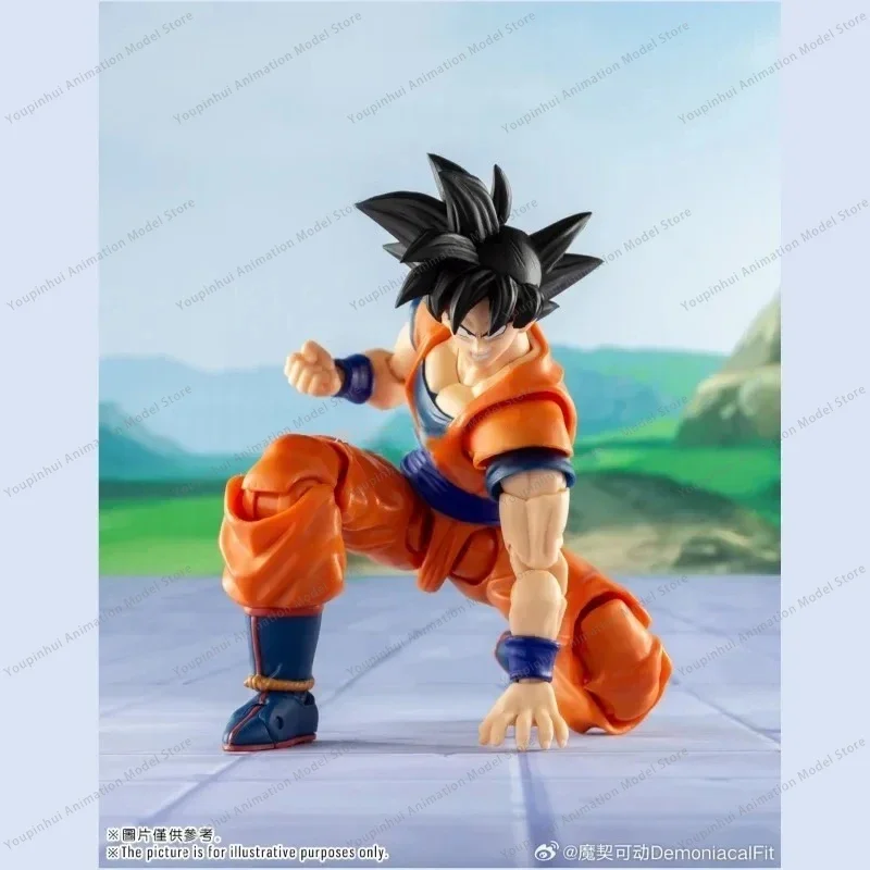 In Stock New Demoniacal Fit DF Dragon Ball S.H.Figuarts SHF Martialist Forever Goku 3.0 New Body Anime Model Action Toy Gift Boy