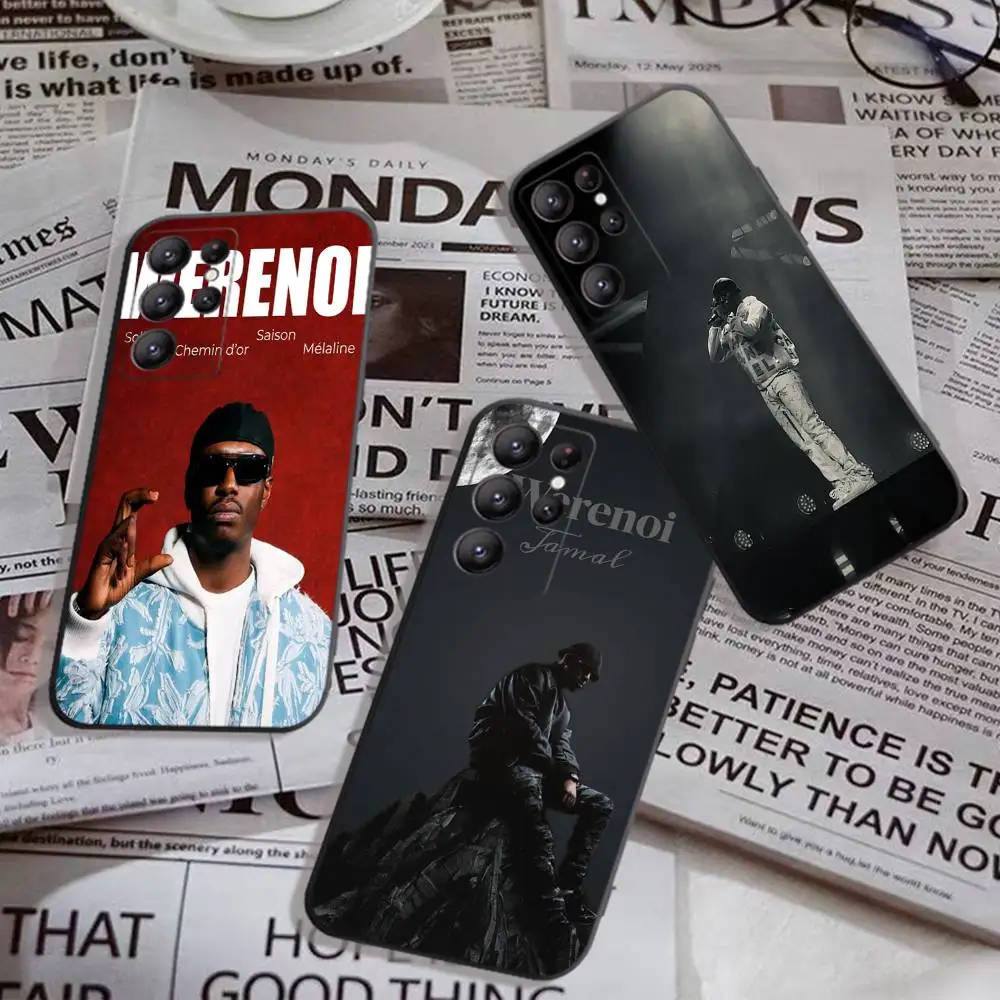 Rap W-WerenoiES Phone Case For Samsung S 24 fe 25 Ultra plus 20 lite 21 30 22 23 24 22 Ultra 5G Fundas