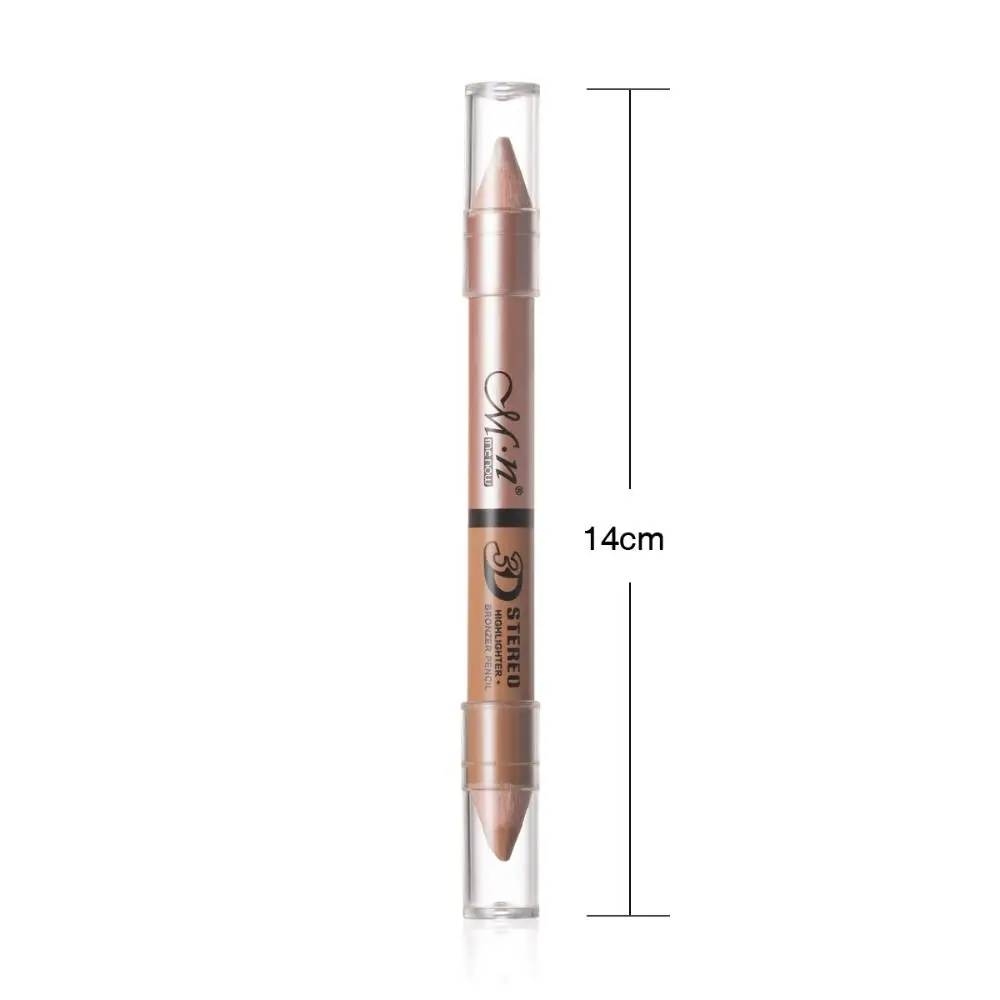 Pencil Makeup Tool Face Bronzer with Sharpener Highlighting Pencil Eyebrow Contour Pen Brow Highlighter Concealer Pen