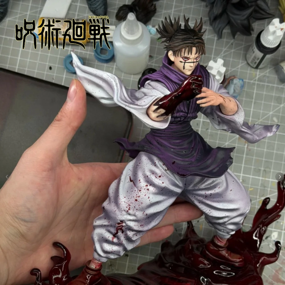 Image of 16cm Anime Jujutsu Kaisen Choso Coole Kampfstil-Actionfigur Modell PVC-Puppe Spielzeug Sammlerstück Desktop-Accessoire Geschenk