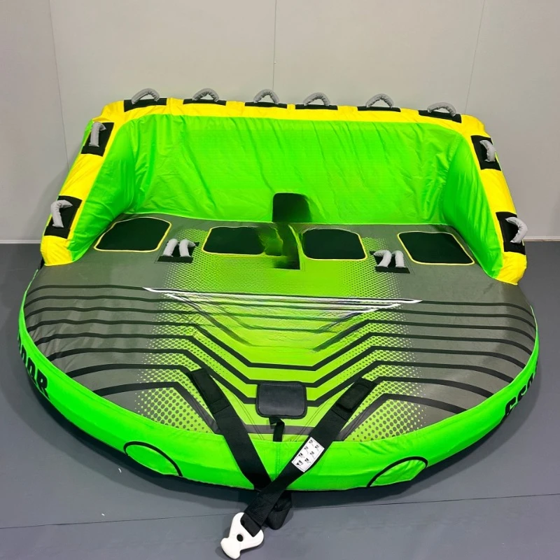 Inflatable surfboard water inflatable drag circle motorboat 2-4 people speedboat