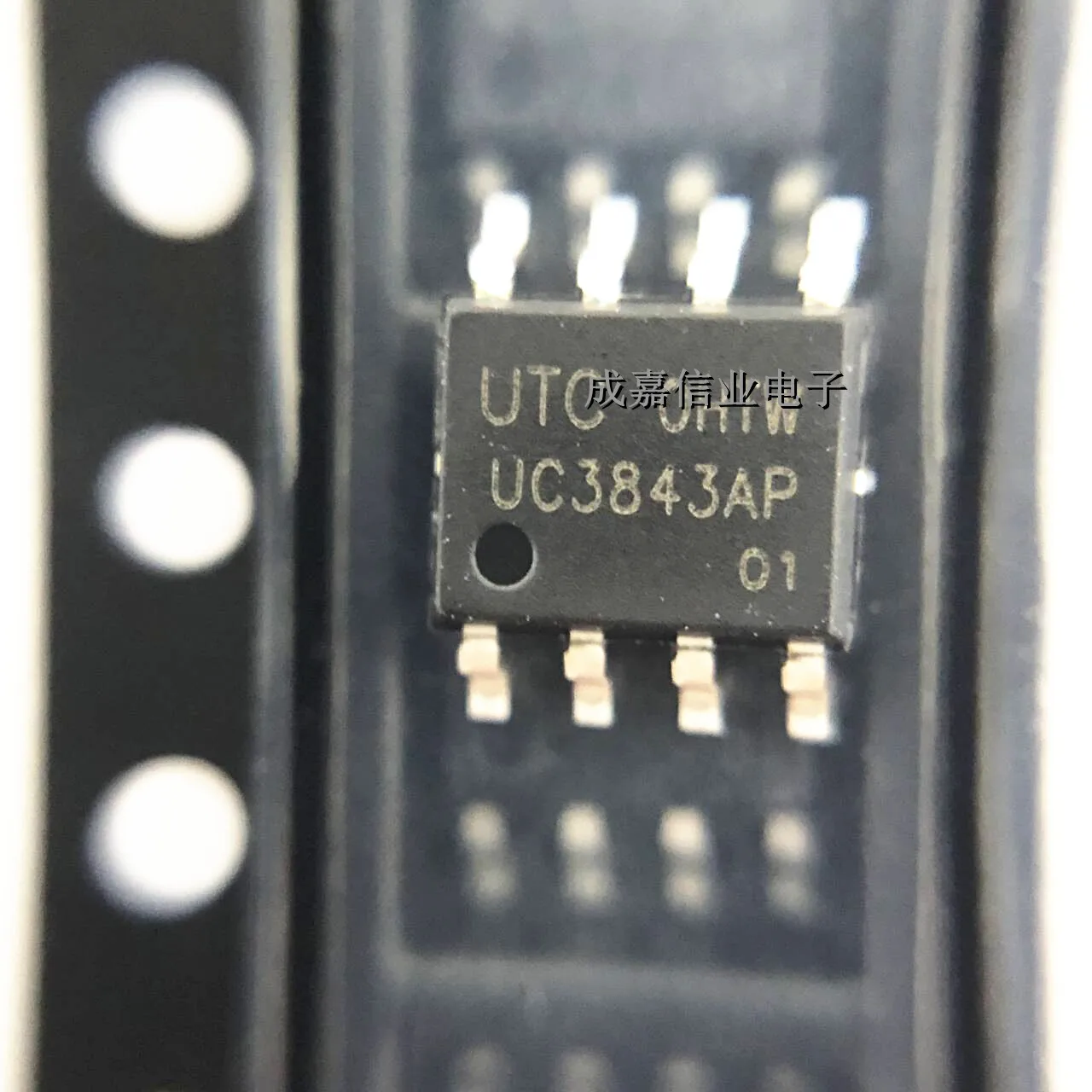 10 pièces/lot UC3843AP-S08-R SOP-8 UC3843AP contrôleur et régulateur AC-DC MODE courant CIRCUITS de contrôle PWM