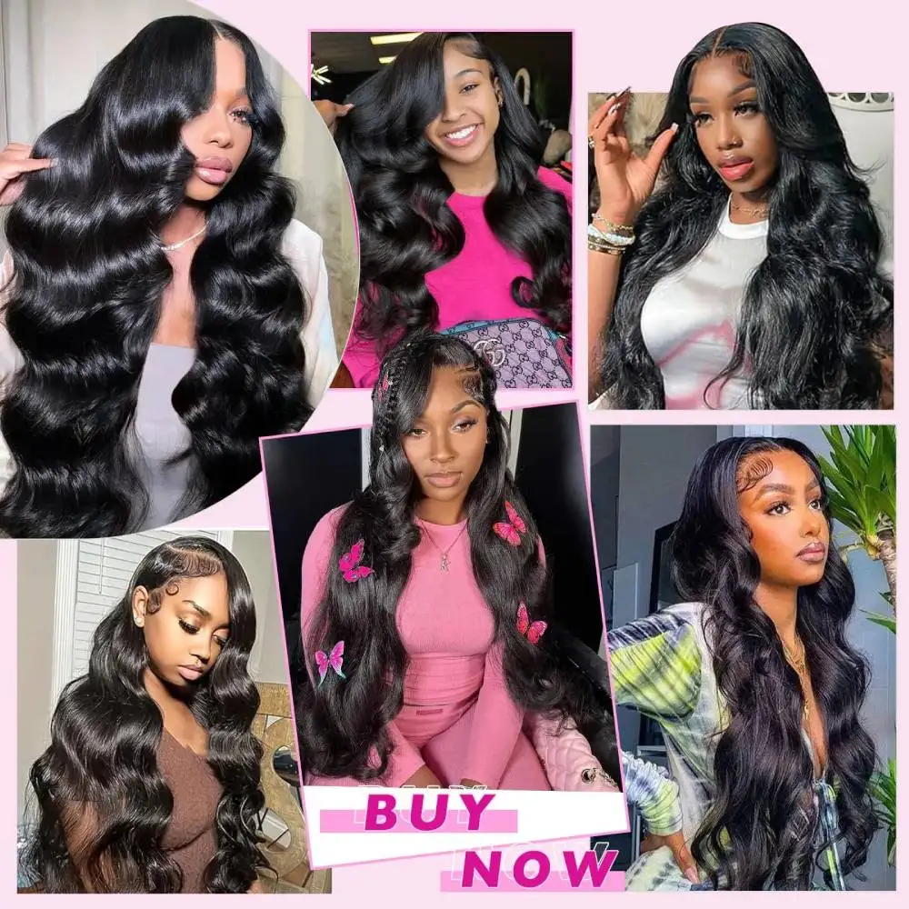 Body Wave Bundles Human Hair Brazilian Weaving Natural Black 1 3 4 Bundles Deal Virgin Hair 30 Inch Raw Hair Extensions