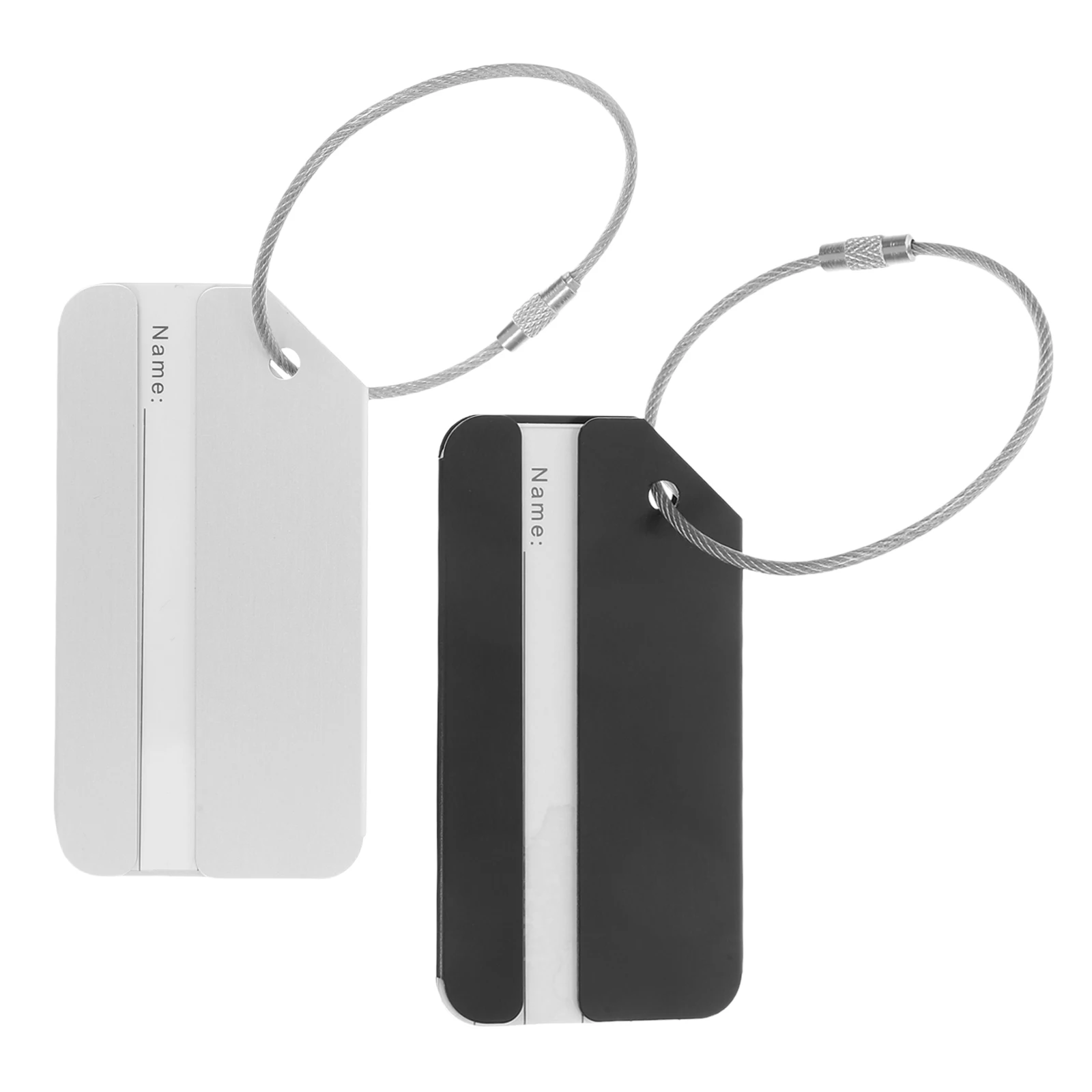 Рисунок 2 - багажные бирки из алюминиевого сплава 8x4 2x0 5 см