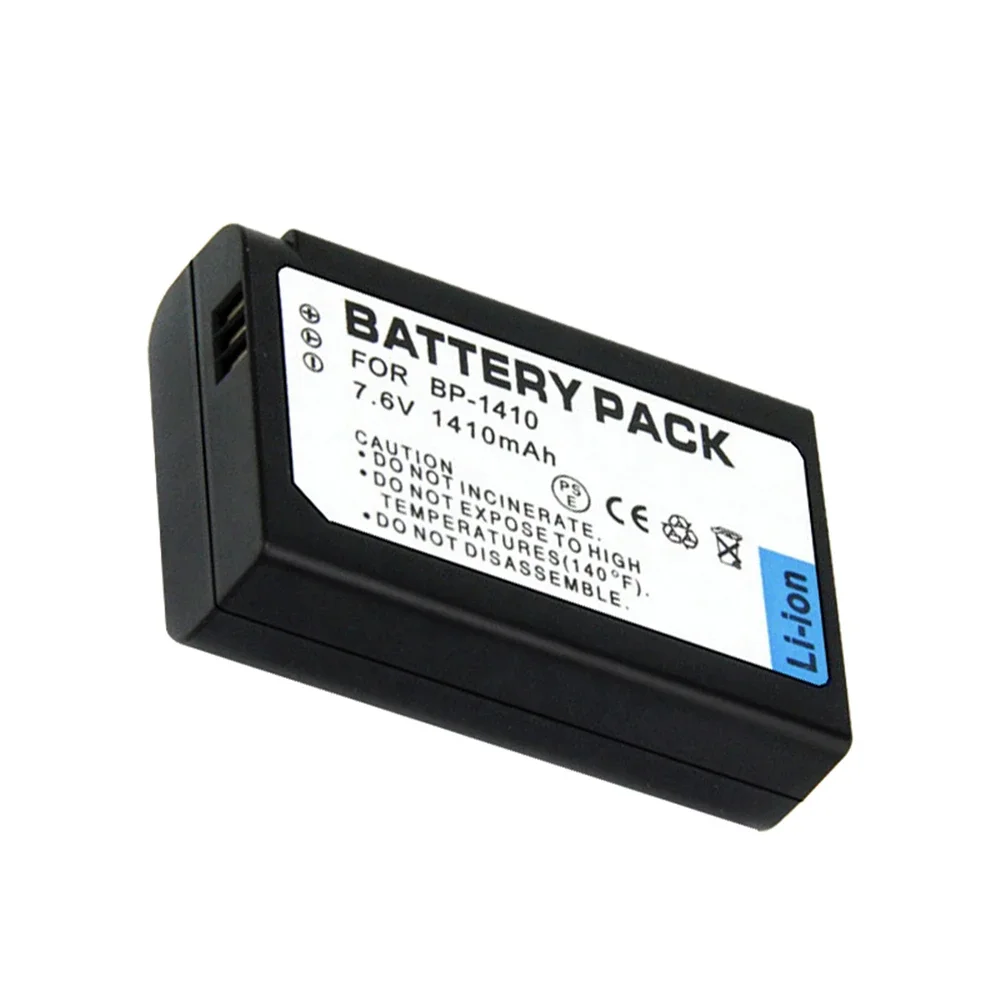 7.6V 1410mAh BP-1410 Suitable for Samsung Micro SLR Camera Battery BP1410 NX30 WB2200F BP 1410