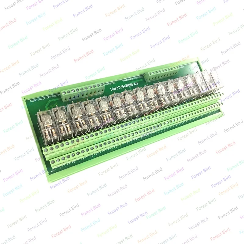 

16-Way Relay Module G2R-2 Dc24v Second Section Two-Closed PLC Output Amplifier Board Relay